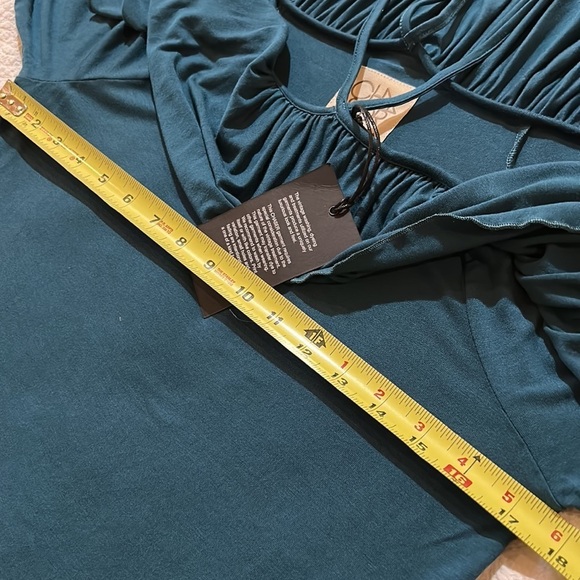 Chaser Ruffle Front Dress. NWT. Medium - Picture 6 of 8